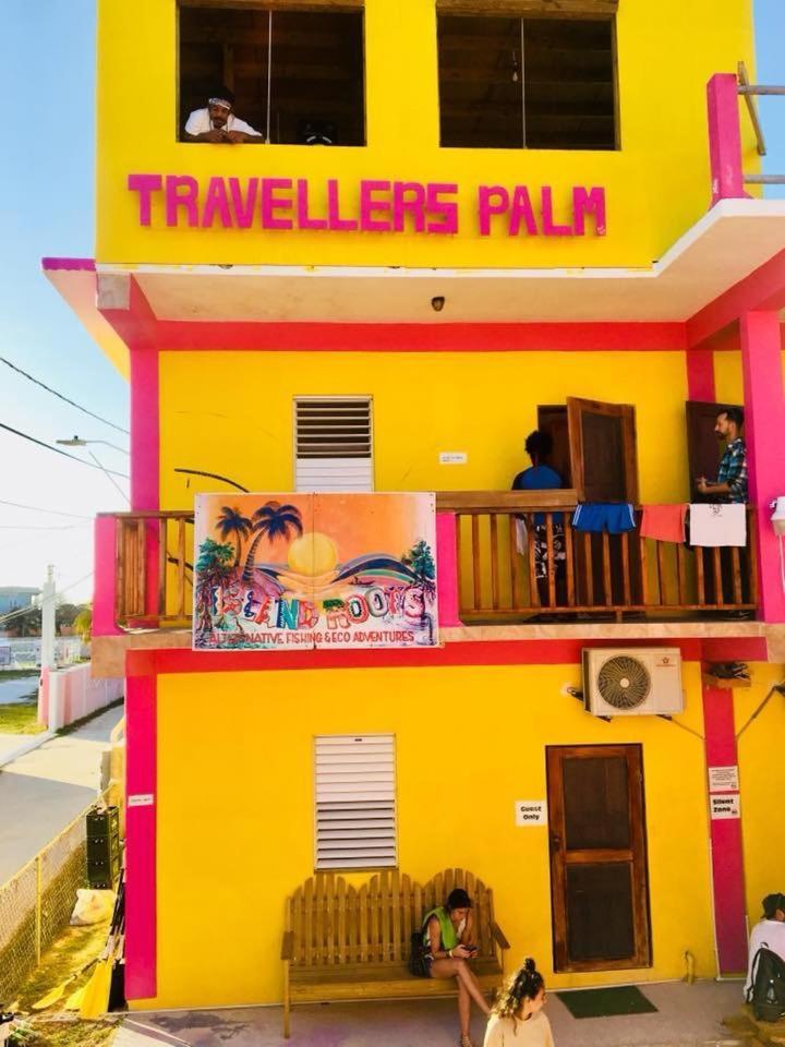 Travellers Palm Backpackers Vandrerhjem Caye Caulker Eksteriør bilde
